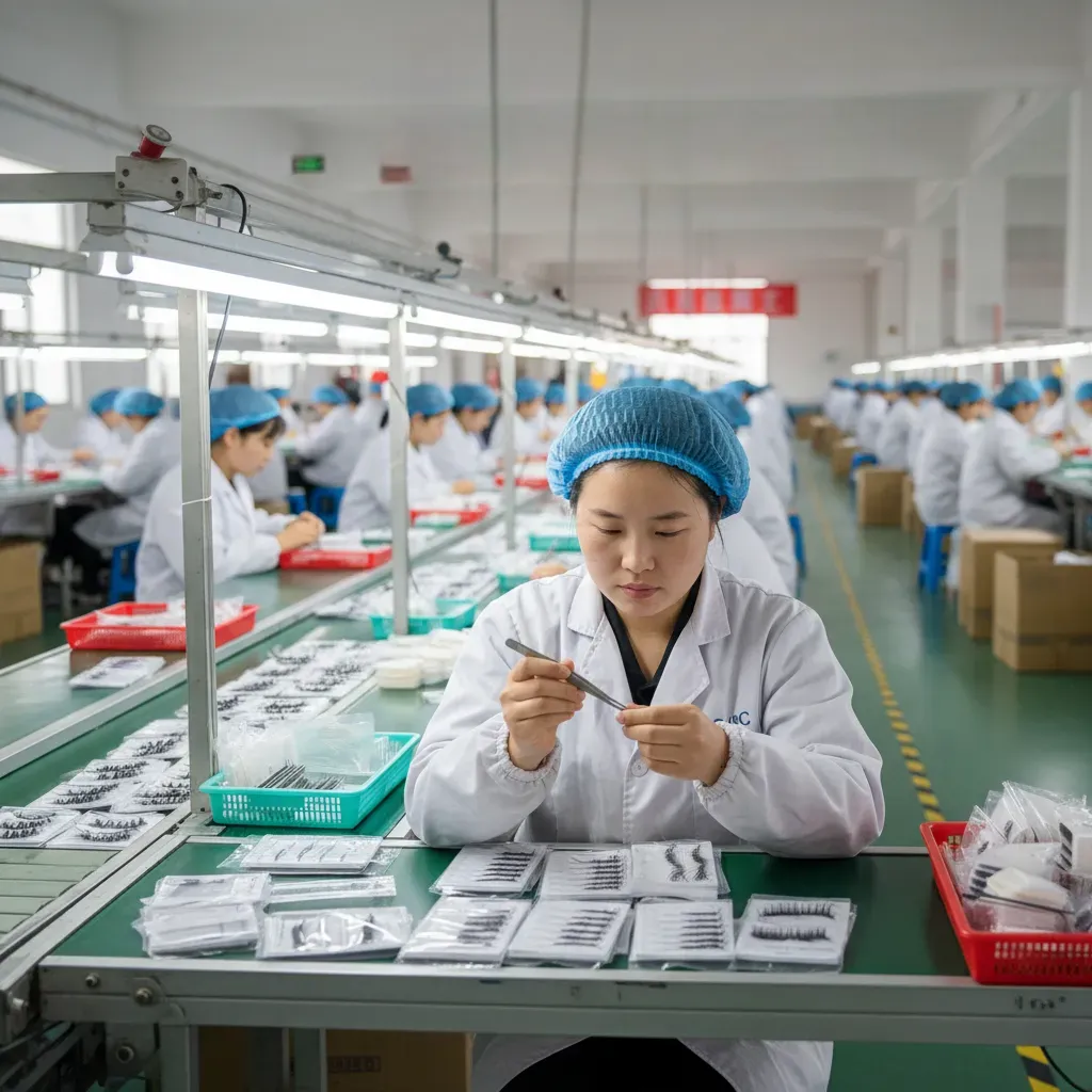 Multi-Stage_Detail_Inspection_of_eyelashes_Manufacturering